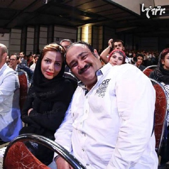 عکس/ مهران غفوریان و همسرش