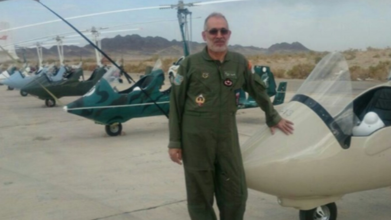 شهادت خلبان هواپیمای سپاه در ایرانشهر
