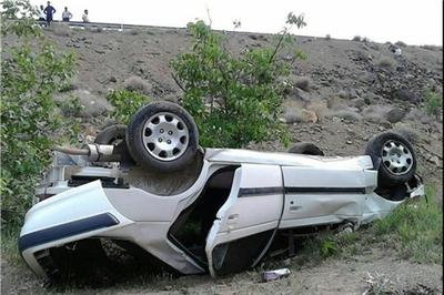 یک کشته و ۳ زخمی در واژگونی پژو پارس در نکا