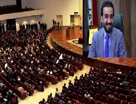 انتخاب الحلبوسی بعنوان رئیس پارلمان عراق؛ ایران یک, آمریکا صفر