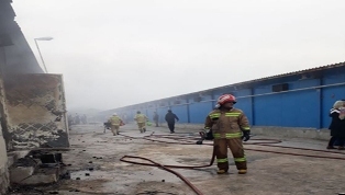 آتش سوزی مرگبار در مرغداری ۴ کارگر را محبوس کرد