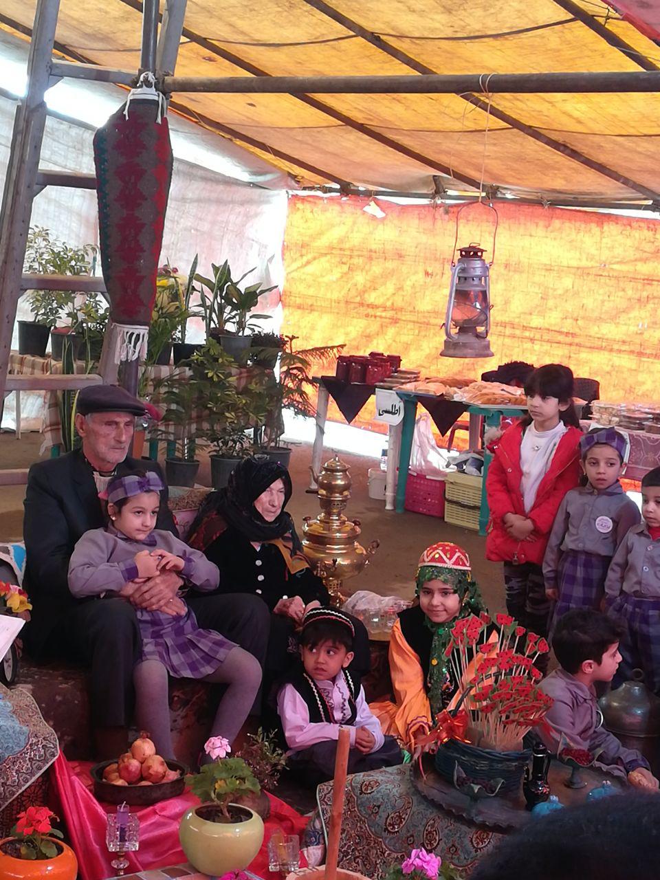 برگزاری جشنواره فرهنگی اقتصادی چله شو در سورک /تصاویر