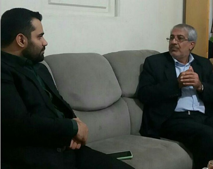 دیدار نوروزی دکتر شاعری با خانواده سردار شهید ییلاقی در بهشهر
