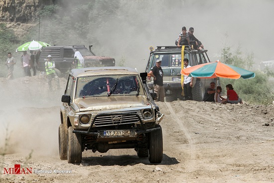 6تصاویری از رقابت خودروها در مسابقات آفرود قهرمانی کشور - قائمشهر05