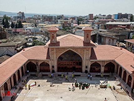 بازهم آتش سوزی در مسجد جامع ساری !