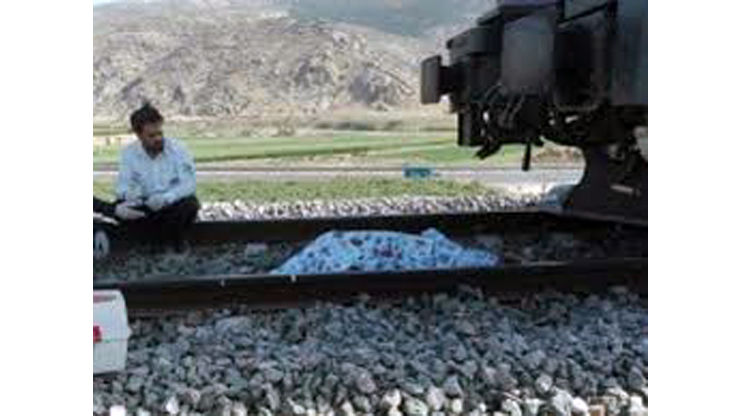 برخورد مرگبار قطار با زن میانسال در ساری