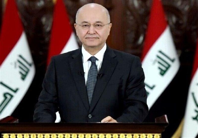 تمجید رئیس جمهور عراق از سردار سلیمانی و ایران
