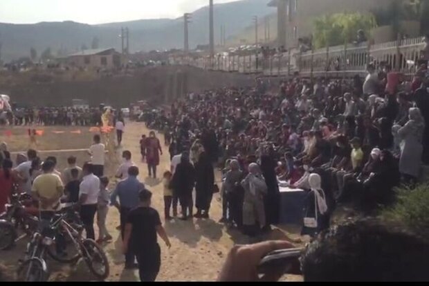 توبیخ برگزار کنندگان جشنواره اسب اصیل در رینه آمل