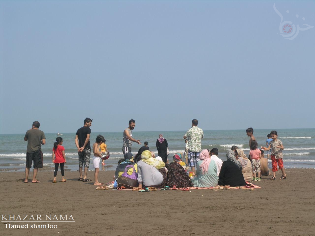 سواحل شلوغ مازندران در ایام تعطیلات تاسوعا و عاشورا !  / تصاویر