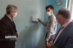 ساخت دستگاه ضدعفونی کننده دست در هنرستان فرخی بهشهر