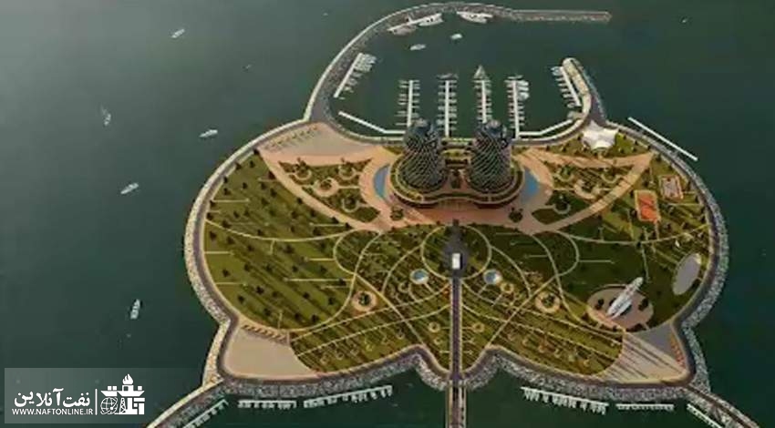 نخستین جزیره مصنوعی کشور در دریای خزر ساخته می شود