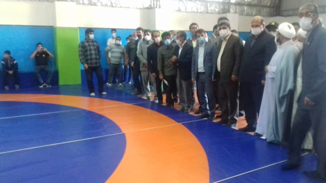 سالن ورزشی شریف آباد ساری افتتاح شد
