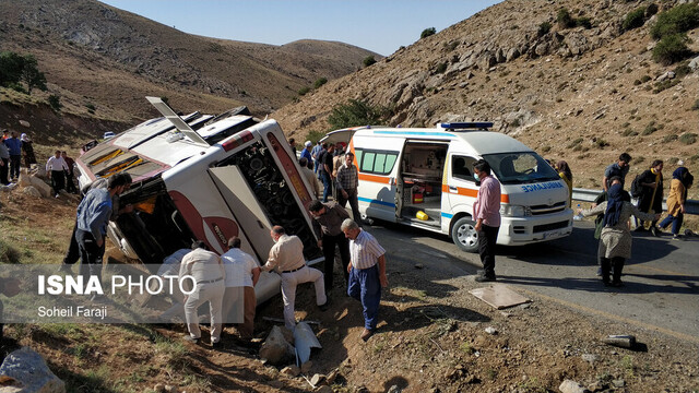 جزئیات واژگونی اتوبوس خبرنگاران در ارومیه