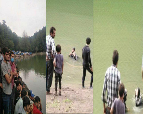 جسد دو جوان نکایی از دریاچه چورت بیرون کشیده شد