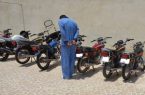 دزد موتورسیکلت ها در نکا به دام افتاد