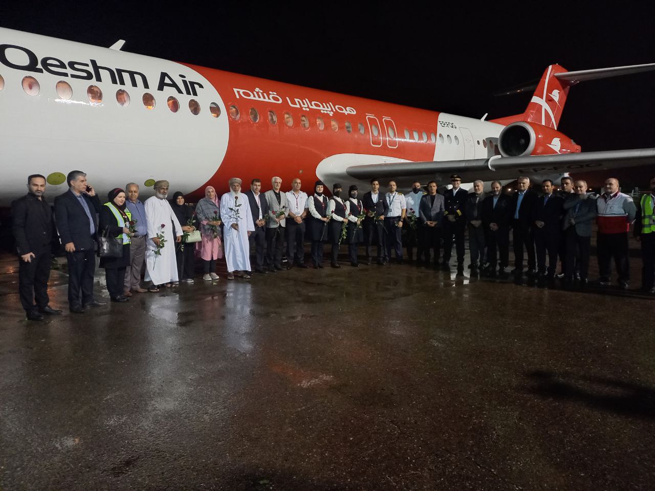 خط هوایی نوشهر به مسقط راه اندازی شد