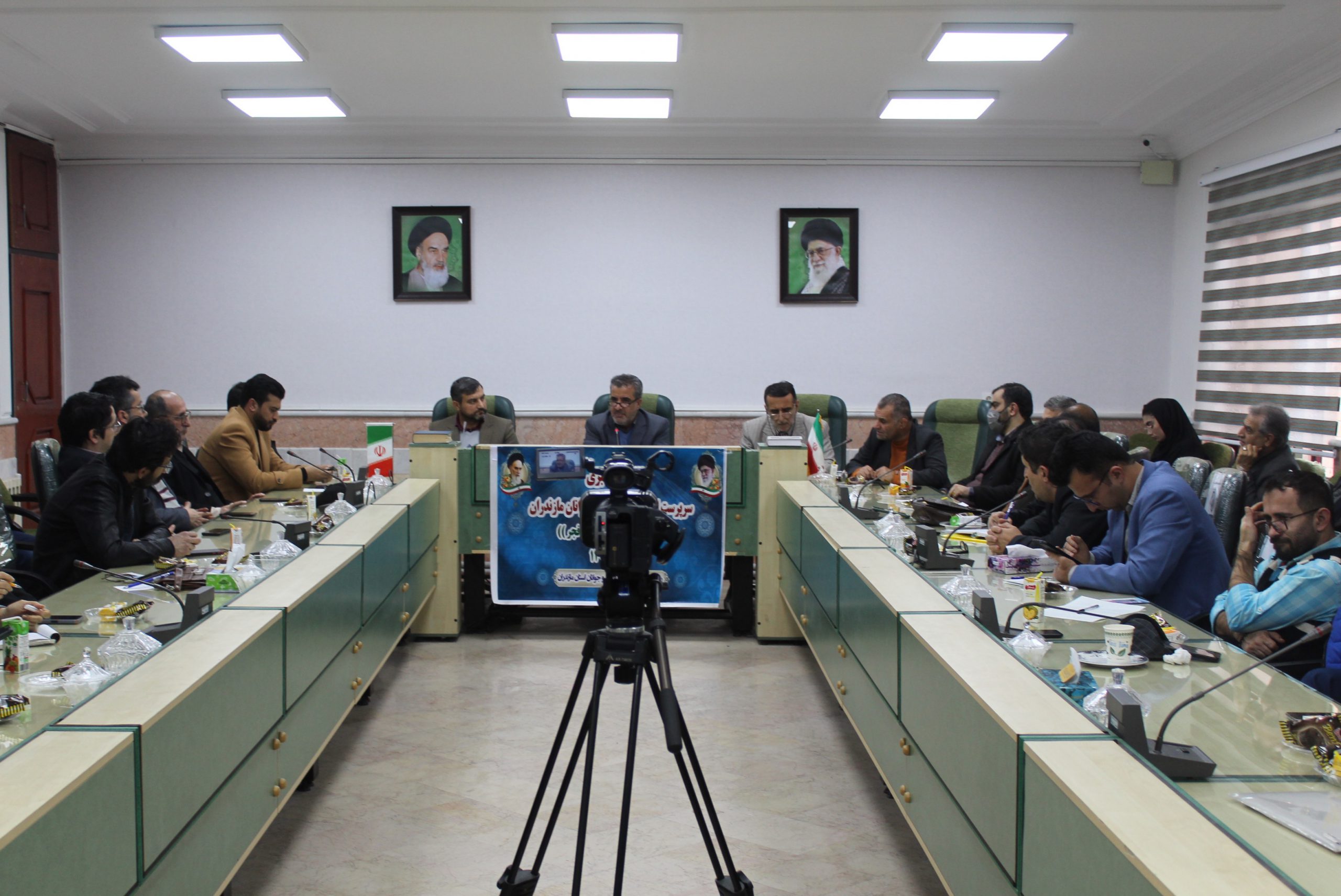 تصاویری از نشست خبری سرپرست اداره کل ورزش و جوانان مازندران