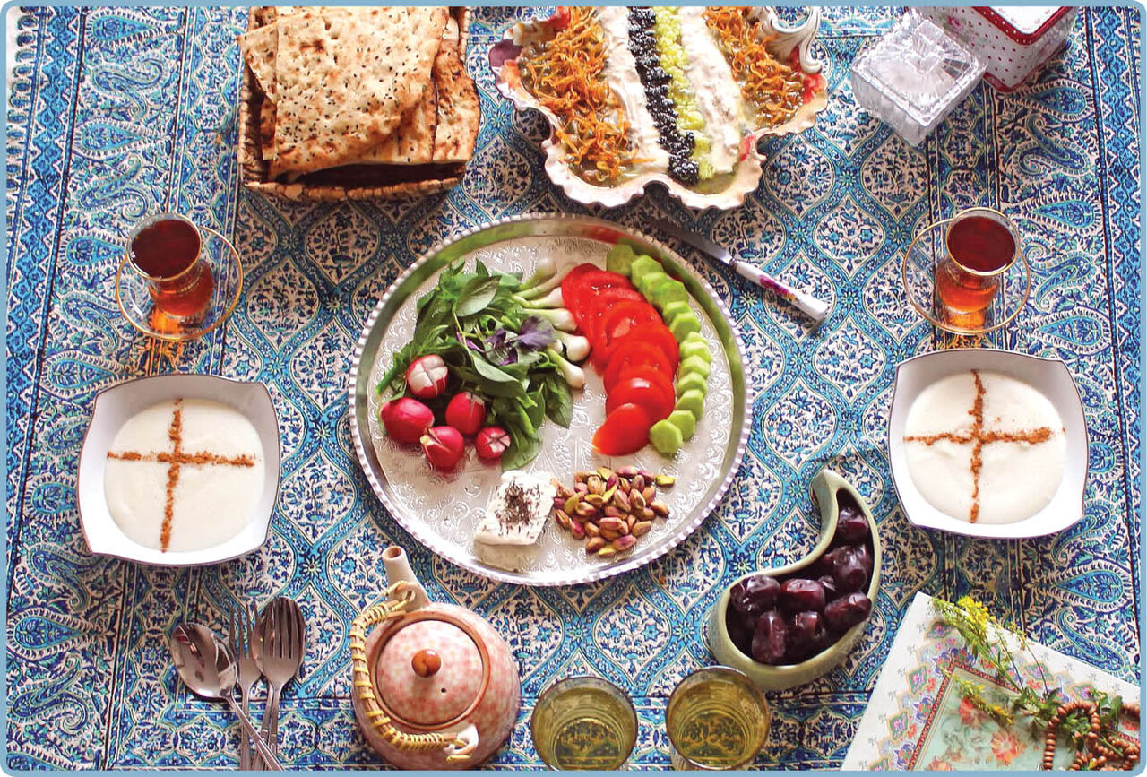 رژیم غذایی مناسب در ماه رمضان و تناسب اندام