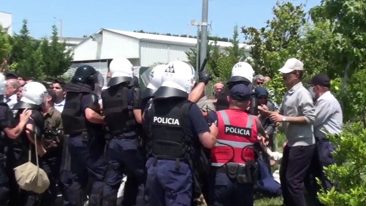 جزئیات حمله پلیس آلبانی به مقر منافقین + تصاویر 